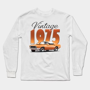 Vintage 1975 classic car Long Sleeve T-Shirt